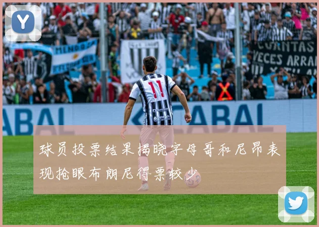 球员投票结果揭晓字母哥和尼昂表现抢眼布朗尼得票较少
